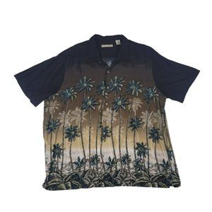 Batik Bay Shirt Men's Size XXL Multi-color Short Sleeve Hawaiian Tropical